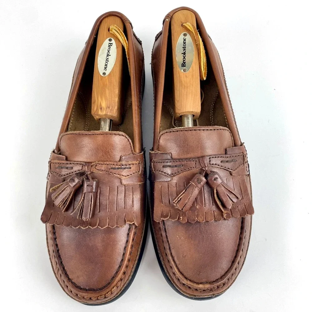 Dockers Leather Loafers Mens 9 M 